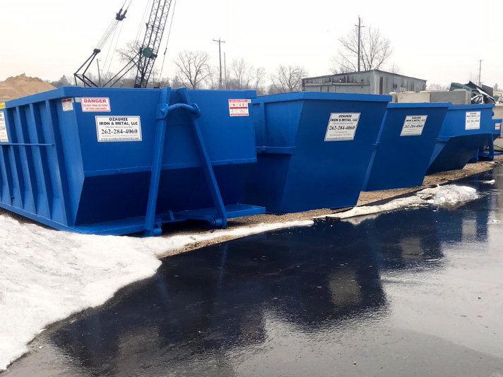 Rent large crates from us for easier recycling!